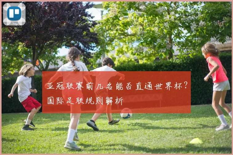 亚冠联赛前几名能否直通世界杯？国际足联规则解析