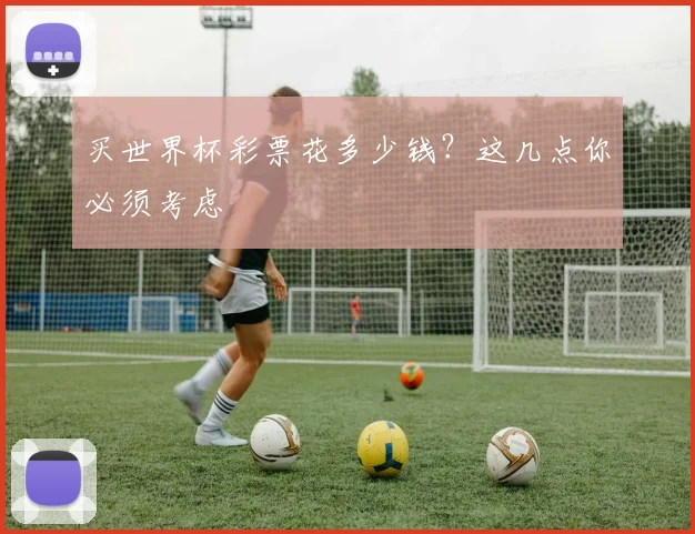 买世界杯彩票花多少钱?这几点你必须考虑